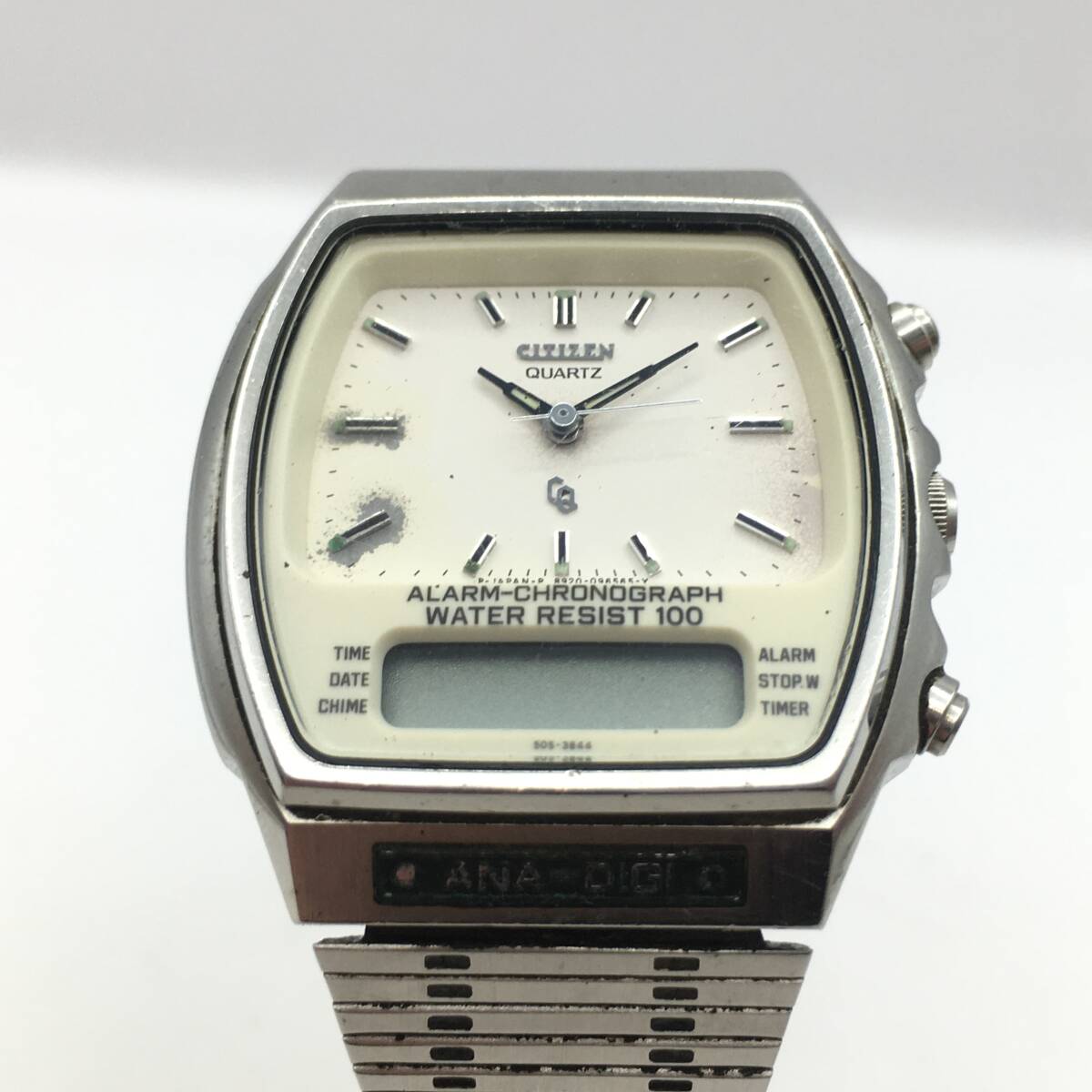 ○D241-160 CITIZEN/シチズン デジアナ文字盤 3針 メンズ クォーツ 腕時計 4-082206 TA_画像3