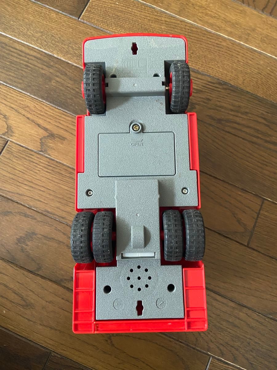 消防車　24cm 乗り物　おもちゃ　サイレン音　ToyC