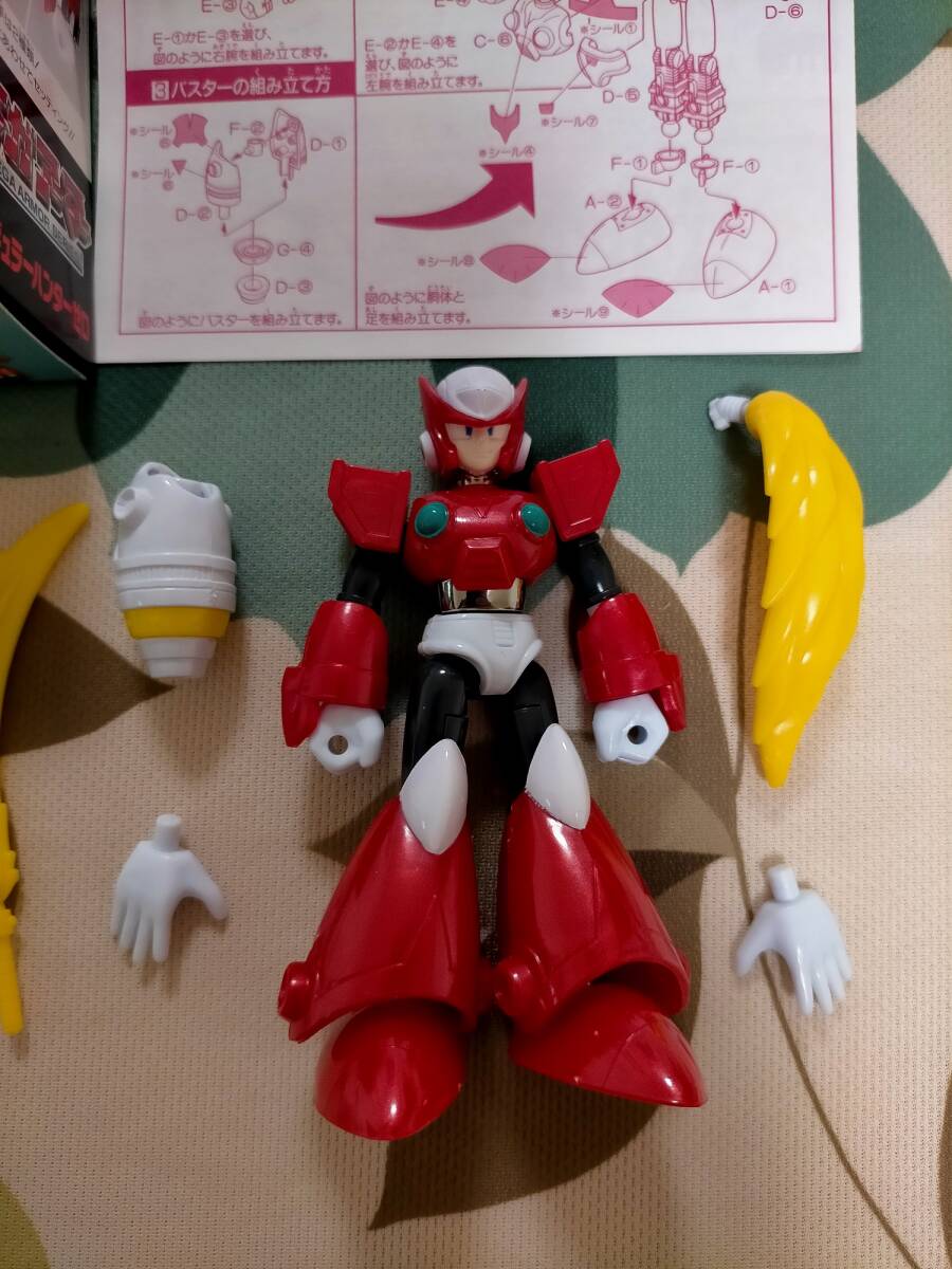 中古美品 バンダイ メガアーマー ロックマン ZERO ゼロ シール未使用_画像2