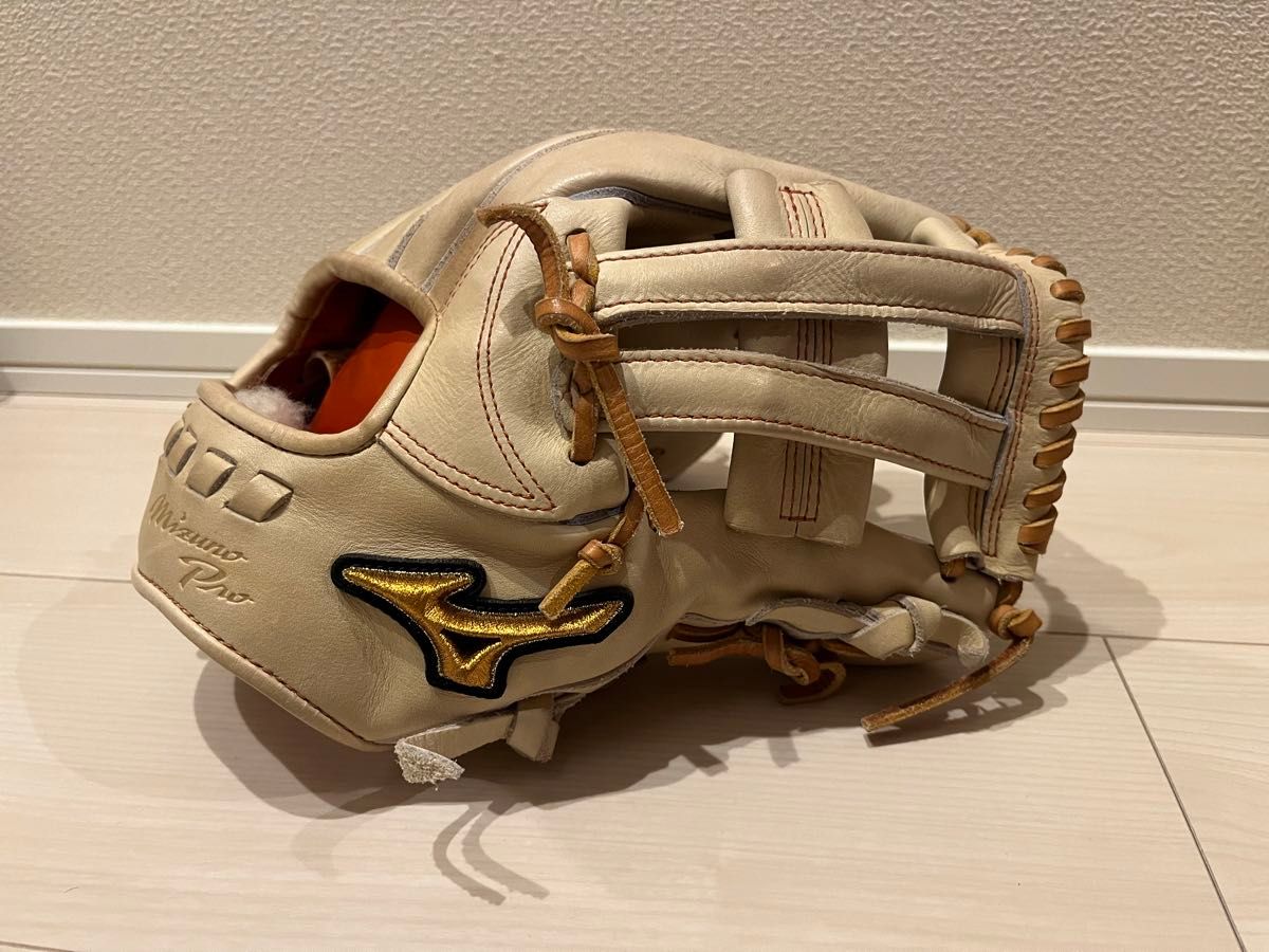 ミズノプロ 軟式内野手用グローブ BSS限定 キャメル サイズ10 ミズノプロ 軟式内野手用グローブ BSS限定 キャメル サイズ10