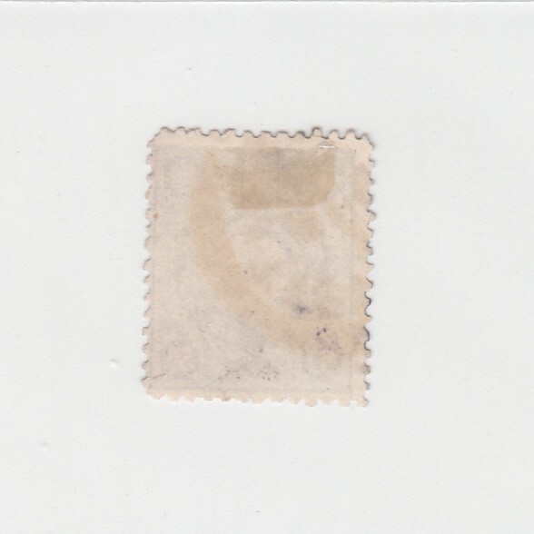 日本切手/支那加刷 菊切手 10銭/使用済・消印・満月印[S1764]_画像2