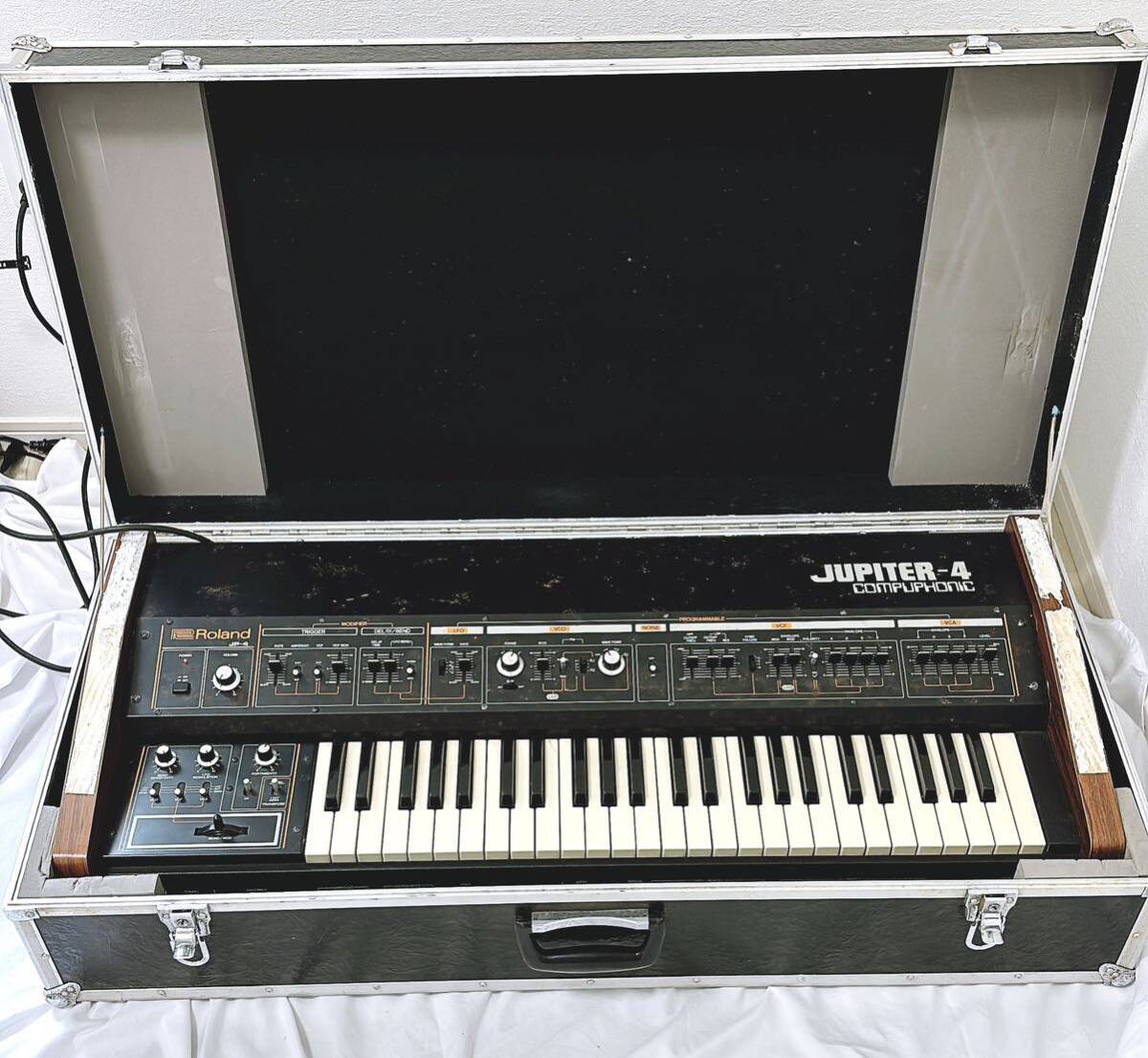 【希少】Roland Jupiter-4 JP-4 シンセサイザー ローランド Yahoo!オークション - 【希少】Roland JUPITER-4 JP-4