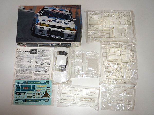 06* unopened 1/24 Fujimi Skyline GT-R 5 pcs Calsonic \'92 & \'93/TAISAN \'93/BP oil tiger mbio\'93/FET sport \'93 1 pcs defect have *