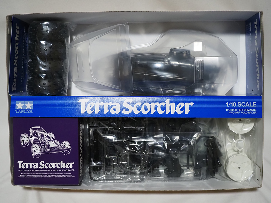 [1円～]N1★未開封 TAMIYA タミヤ 1/10 電動RC 4WDレーシングバギー Terra Scorcher スコーチャー(2020)★ラジコン 組み立てキット_画像2