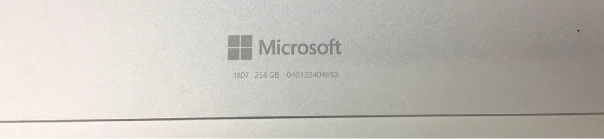 1円～ ■ジャンク Microsoft SURFACE PRO / Core i5 7300U 2.60GHz / メモリ 8GB / NVMe SSD 256GB / 12.3型 / OS無し / BIOS起動可_画像5