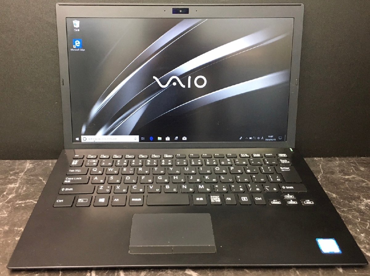 1円～ ■ジャンク SONY VAIO Pro PG / 第8世代 / Core i5 8250U 1.60GHz / メモリ 8GB / SSD 256GB / 13.3型 / OS有り / BIOS起動可_画像1