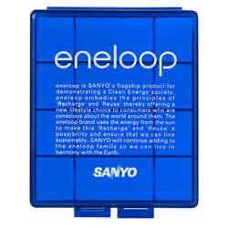 エネループ SANYO 単3形用品 ケース 5個セットeneloop 三洋 _画像1