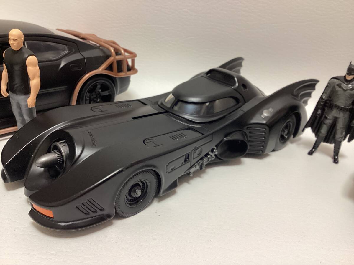 * 1/24 JADA THE BATMAN Batman Mobil / The Fast and The Furious die-cast figure attaching 3 pcs *