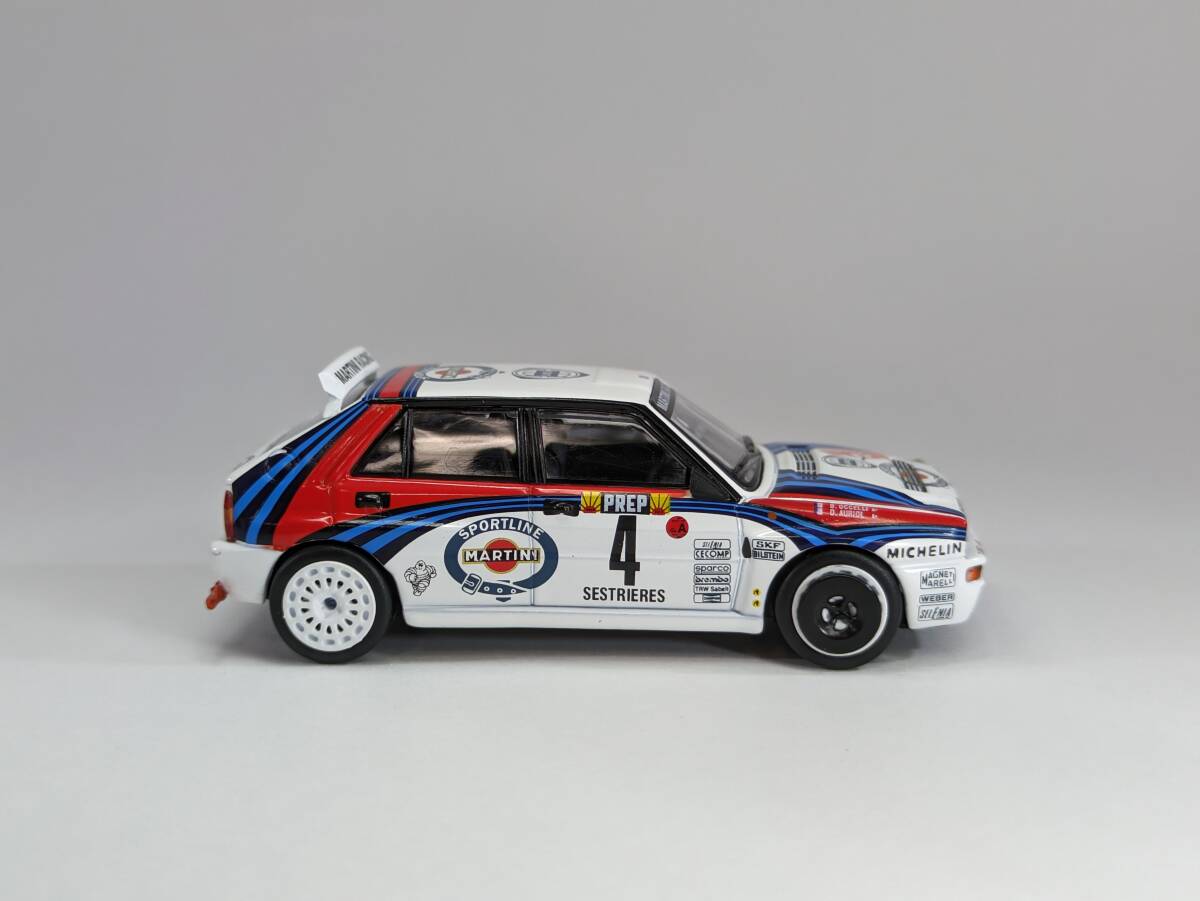 TSM MINI-GT 1/64 Lancia ランチア Delta デルタ HF Integrale Evolzione No.4 Monte Carlo Rally 1992 Winner (左ハンドル) MGT00455-L_画像3