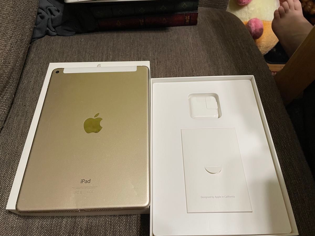 iPad Air 2 本体 Apple WiFi+Cellular ゴールド 箱付き