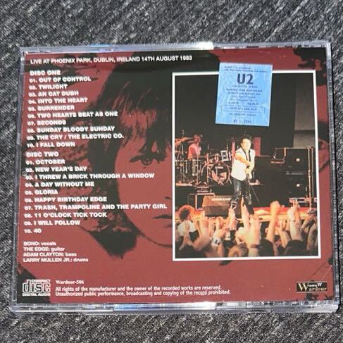 U2 Phoenix Festival Dublin 1983 2CDの画像2