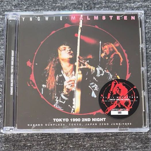Yngwie Malmsteen Tokyo 1990 2nd Night 2CD_画像1