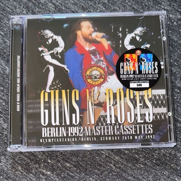GUNS ‘N ROSES Berlin 1992 Master Cassettes _画像1