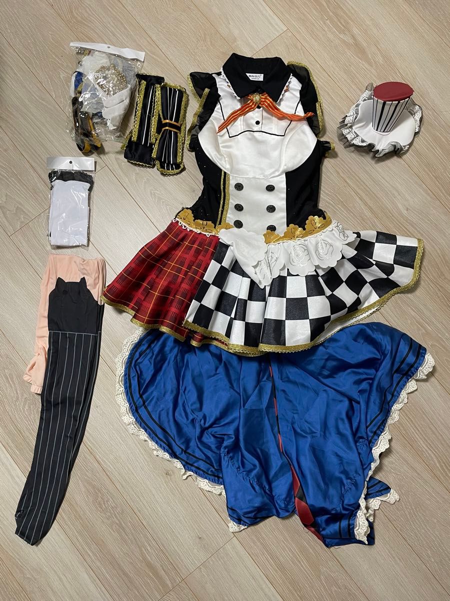 漫有引力 Mサイズ LoveLive! ラブライブ! 小泉花陽 UR スクフェス カフェメイド編 覚醒後 メイド服 コスプレ衣装