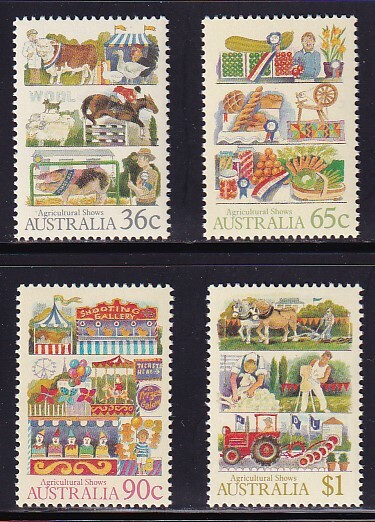 2 Australia [ unused ]<[1987 SC#1019-22 agriculture sample city ] 4 kind .>