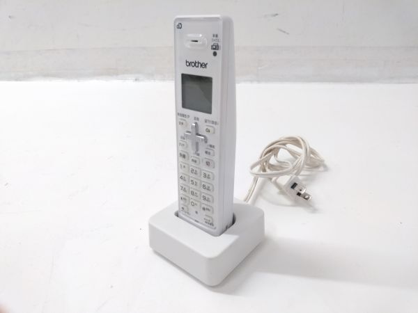 * operation goods BROTHER Brother cordless handset BCL-D120K white charge stand & battery attaching 0430A3 @60 *