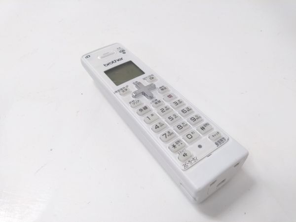* operation goods BROTHER Brother cordless handset BCL-D120K white charge stand & battery attaching 0430A3 @60 *