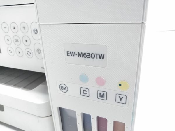 ◇動作品 EPSON EW-M630TW インクジェットプリンター 複合機 エコタンク A4インクボトル エプソン　0513S4I @140 ◇_画像7