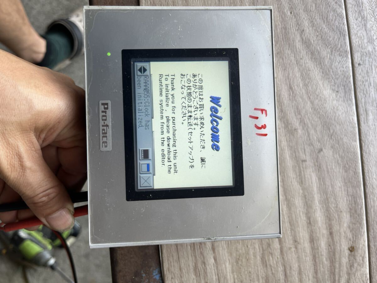 F31 PRO-FACE GP-4201T 動作確認済み