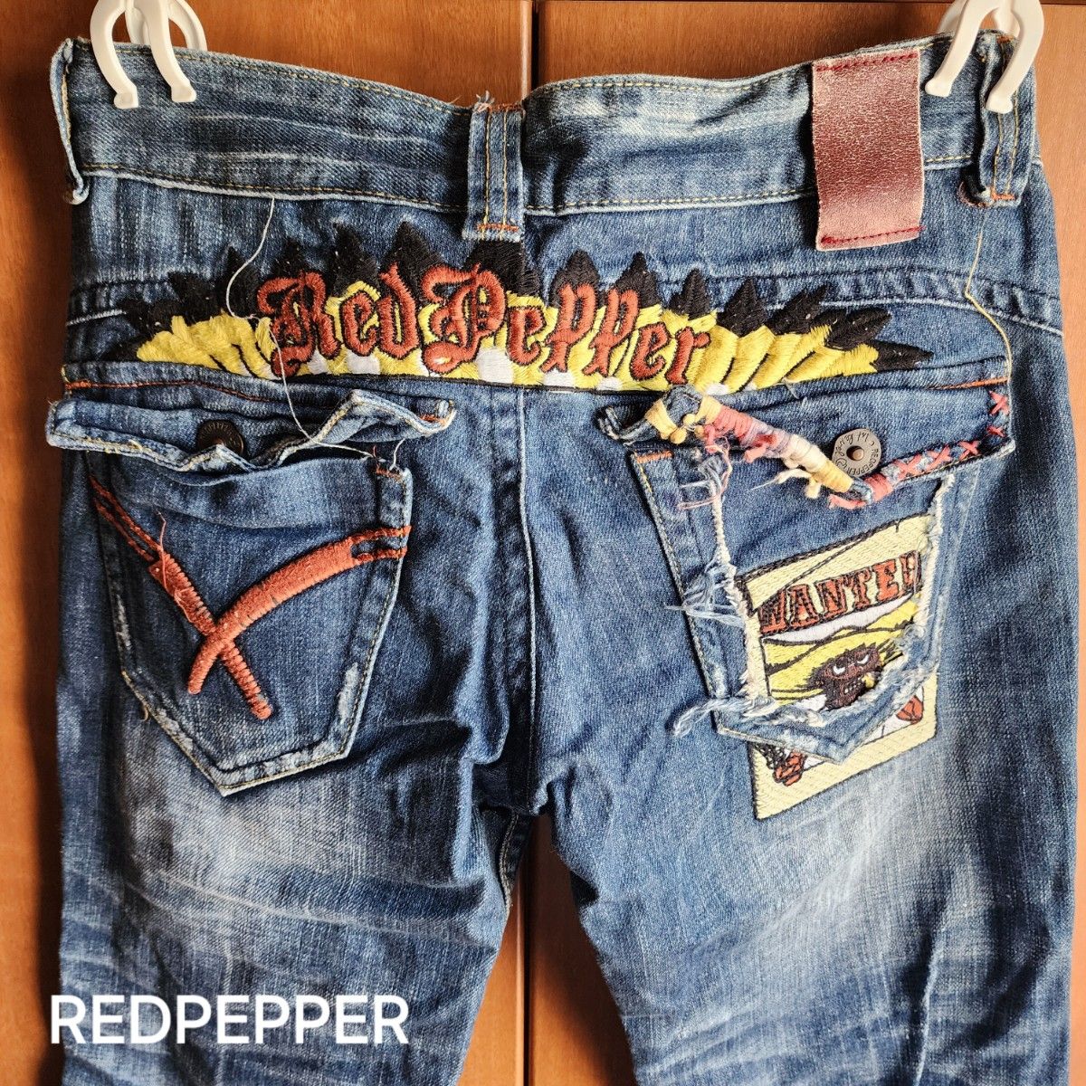RED PEPPER/レッドペッパー デニム刺繍 28インチ ジーンズ RED PEPPER/レッドペッパー デニム刺繍 28インチ ジーンズ