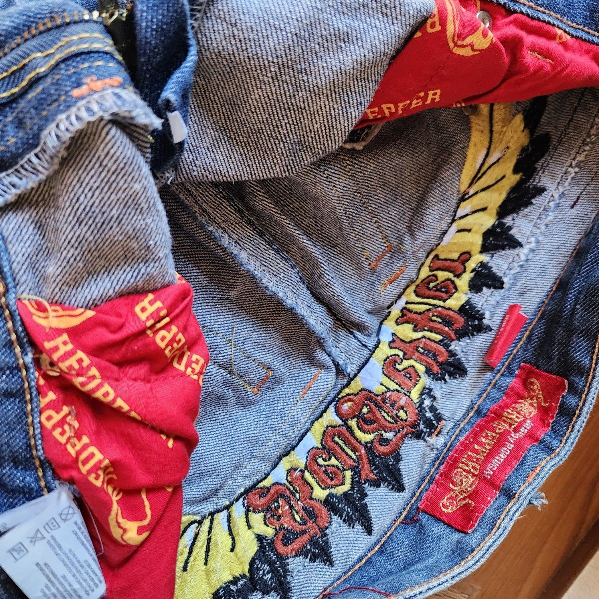 RED PEPPER/レッドペッパー デニム刺繍 28インチ ジーンズ RED PEPPER/レッドペッパー デニム刺繍 28インチ ジーンズ