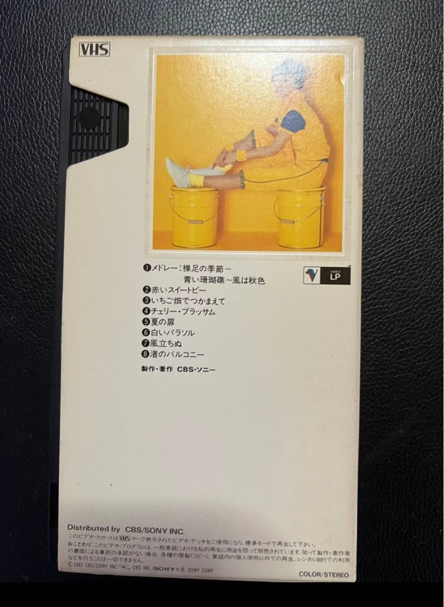 VHS ビデオ  レモンの季節 松田聖子 ファンタスティック・コンサート    ビデオテープ    価格交渉不可