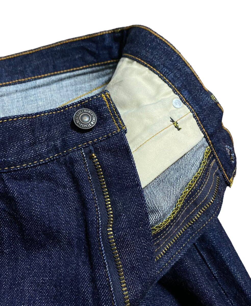 WESTRIDE 1965 13.5oz ORIGINAL RIGHT HAND SELVAGE DENIM ウエストライド ブーツカット デニムパンツ W36L36_画像4