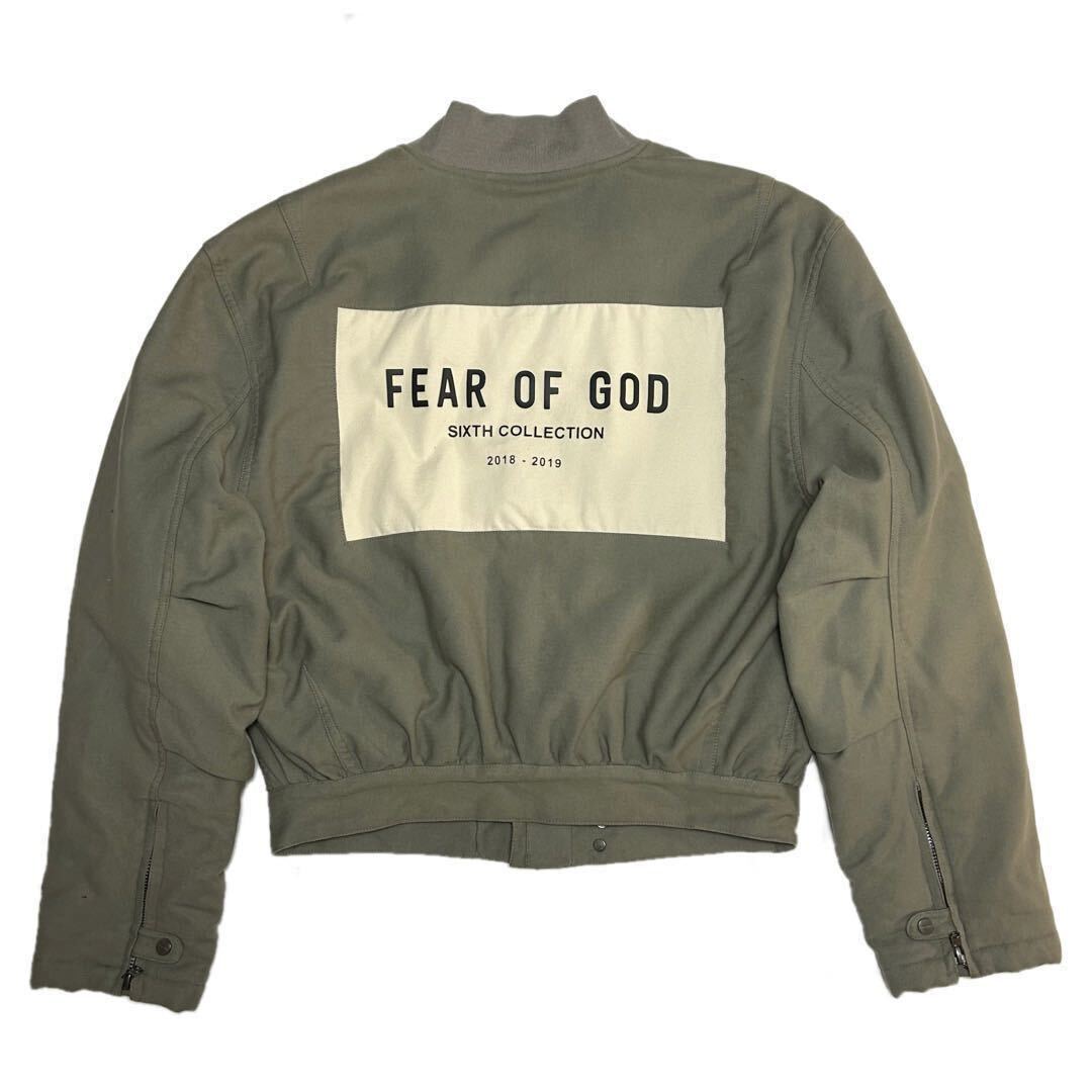 18AW FEAR OF GOD 6th Collection Bomber Jacket フィアオブゴット ジャケット_画像1