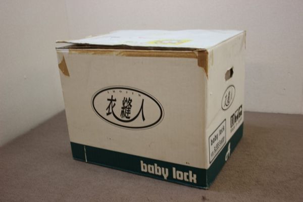JUKI baby lock BL555 Evolution ジューキ 衣縫人 ロックミシン ミシン 通電OK ジャンク_画像9