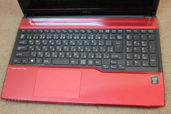 FUJITSU LIFEBOOK AH53/M FMVA53MR Core i7 富士通 ライフブック ノートPC ジャンク 管17471_画像3