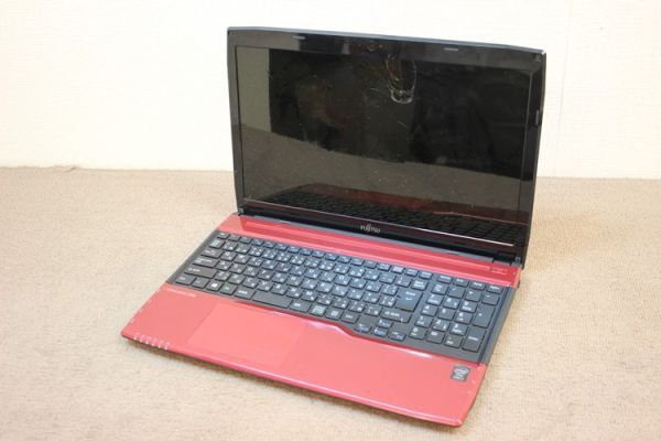 FUJITSU LIFEBOOK AH53/M FMVA53MR Core i7 富士通 ライフブック ノートPC ジャンク 管17471_画像1