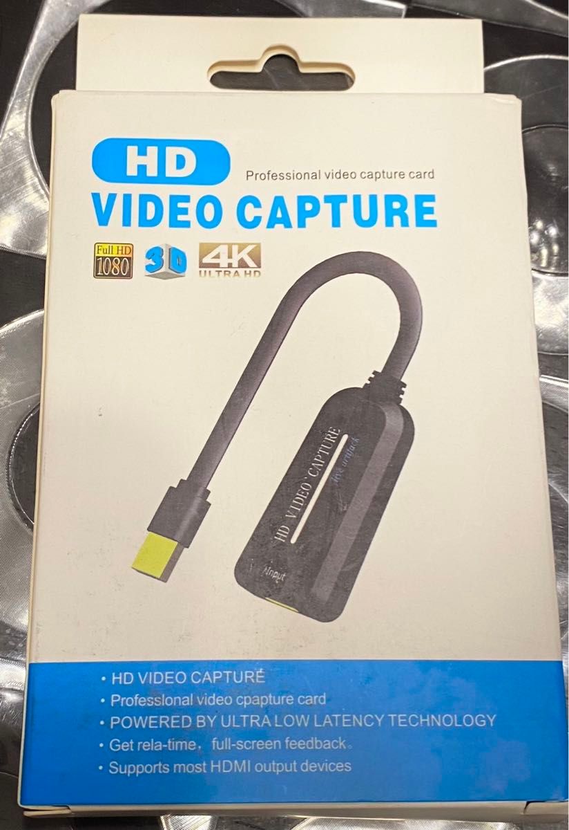 【未使用】HD Video Capture ビデオチャプター　4k 3D