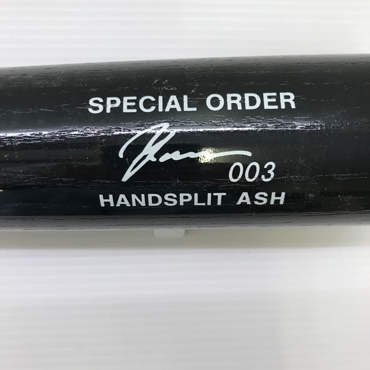 B-5633 ヤナセ Yanase SPECIAL ORDER 硬式 85.5cm 木製 バット 野球 中古の画像7