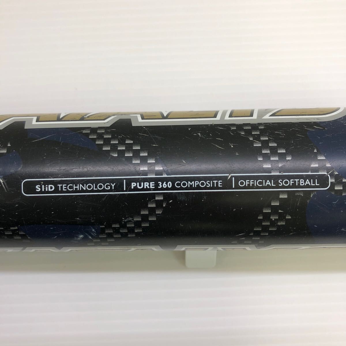 B-5648 ルイスビルスラッガー Louisville Slugger カタリスト 3号 ソフトボール用 84cm バット JFP014TEG 野球 中古の画像5