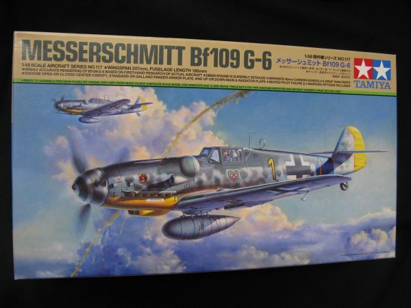 ★　タミヤ　1/48 メッサーシュミット　Bf109 G-6 　★_画像1