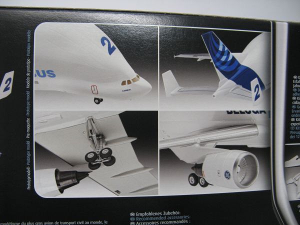 ★ レベル 1/144 エアバス A300-600 ST ベルーガ 【未開封】  ★の画像3