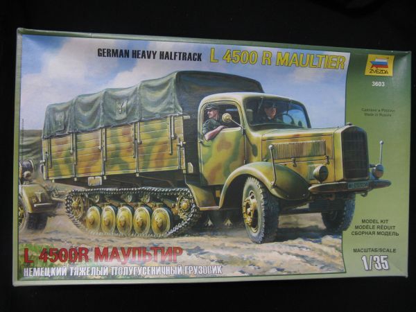 *z.zda1/35 Germany army half truck L4500Rmaurutia*