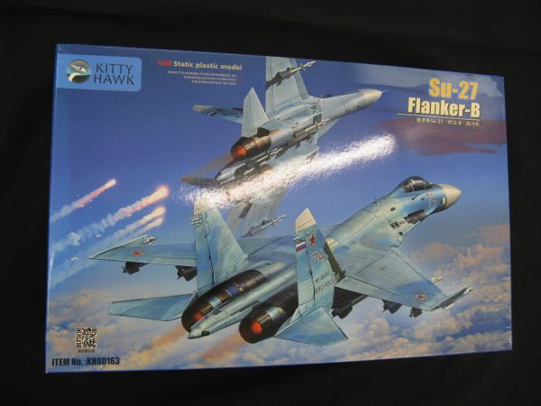★　キティホーク　1/48 　 ロシア空軍　Su-27 フランカーB　★_画像1