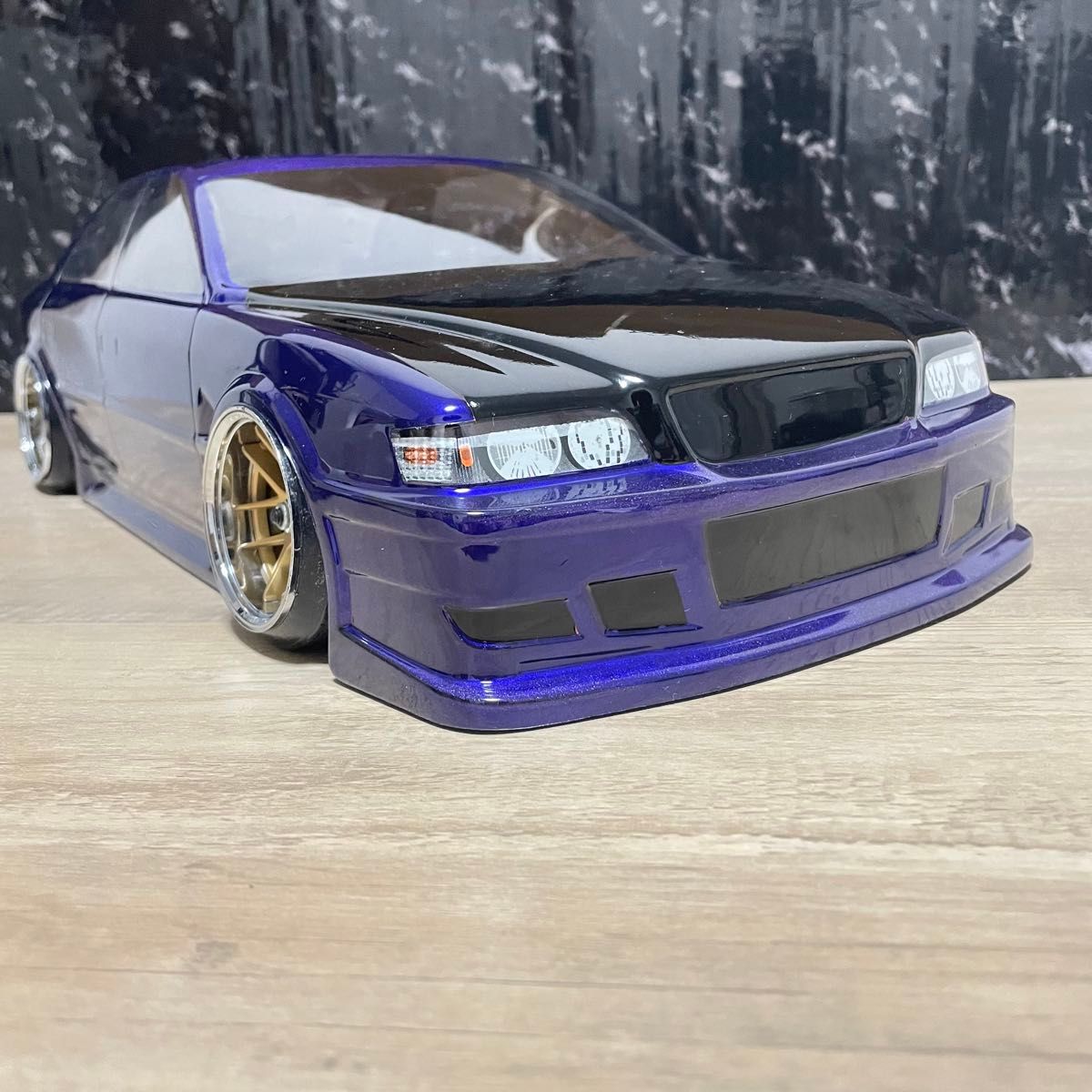 ヨコモ チェイサー ドリフト 1/10 ラジコン ボディ rc 塗装済み ヨコモ チェイサー ドリフト 1/10 ラジコン ボディ rc 塗装済み