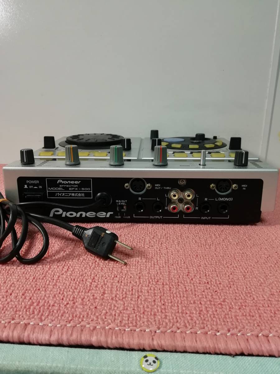  электризация проверка settled PIONEER Pioneer DJ эффектор EFX-500 изолятор SKN-0082