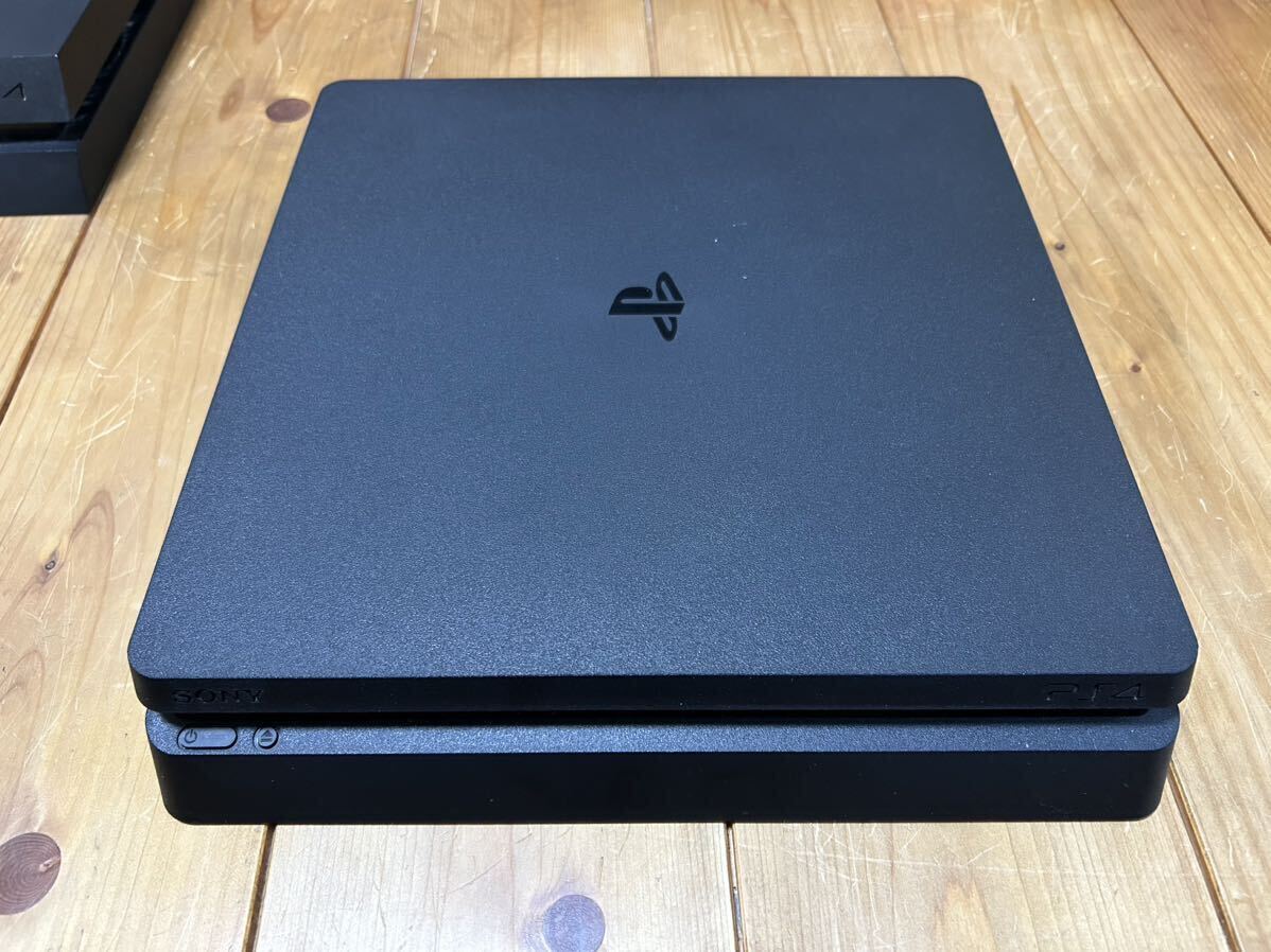 1円スタート 通電確認済み プレイステーション4 CUH-2100A 500gb ジェットブラック ジャンク ps4 ソニー SONY プレステ_画像1