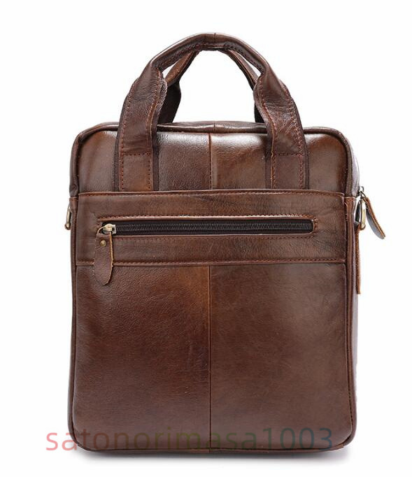 A 4 файл вертикальный портфель ручная сумочка бизнес сумка на плечо телячья кожа 