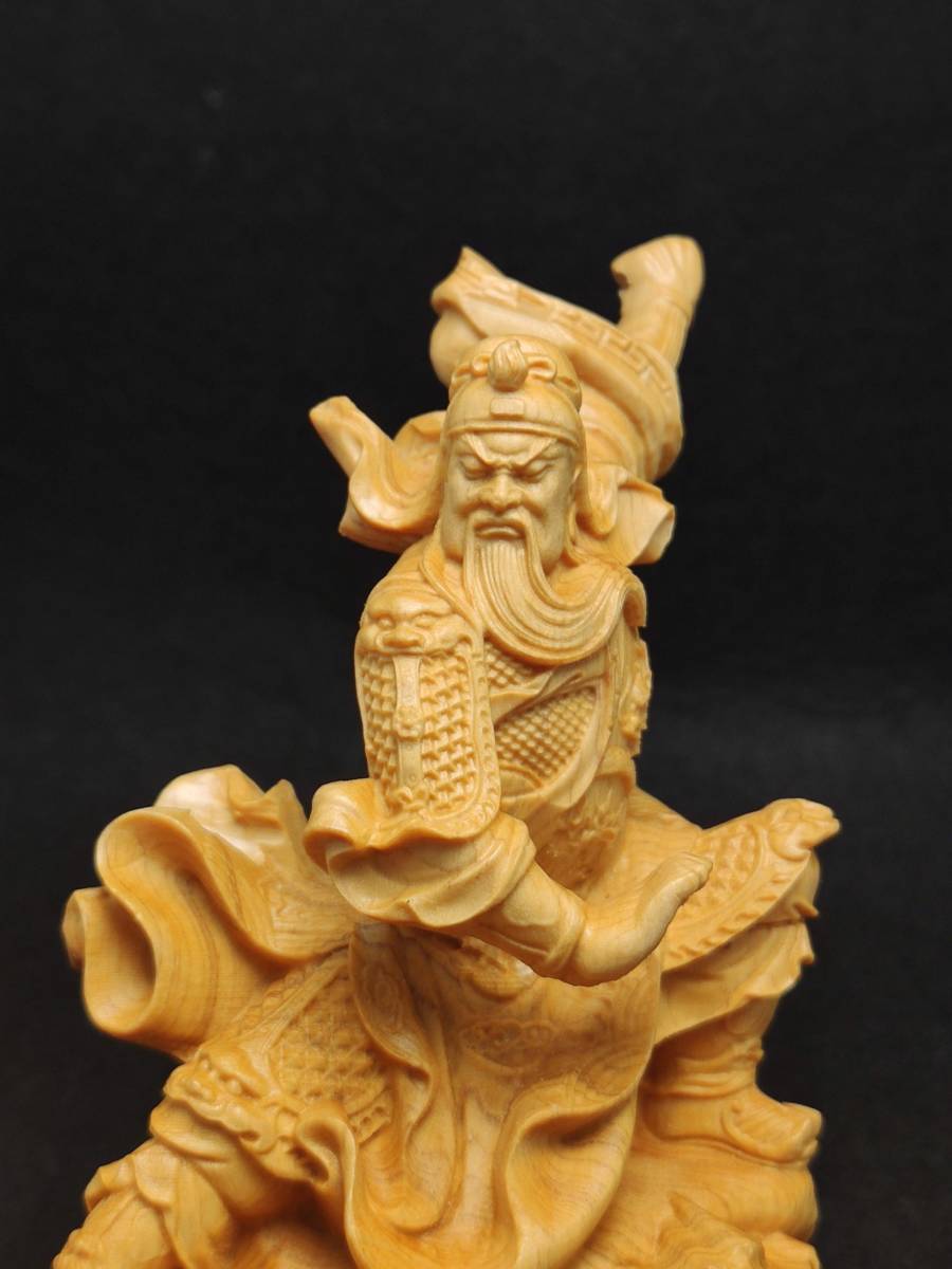 . feather image precise sculpture finest quality goods ... finishing goods . fortune god Annals of Three Kingdoms [ finest quality. tree carving ]