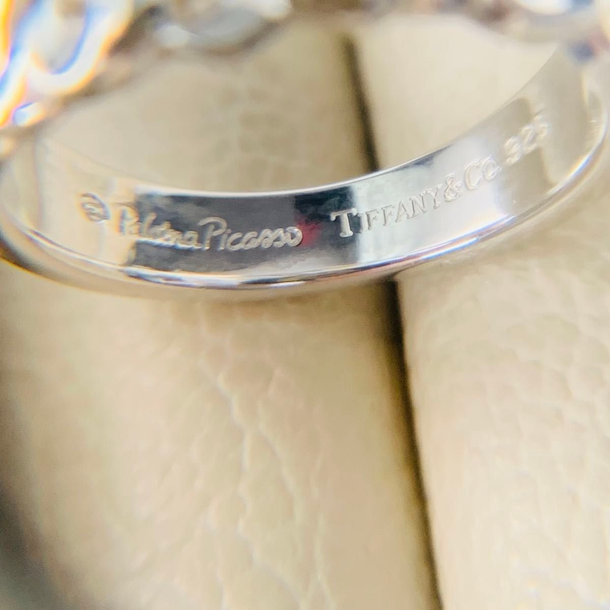 極美品 ティファニー TIFFANY&Co トリプル ラビングハート 極美品 ティファニー TIFFANY&Co トリプル ラビングハート