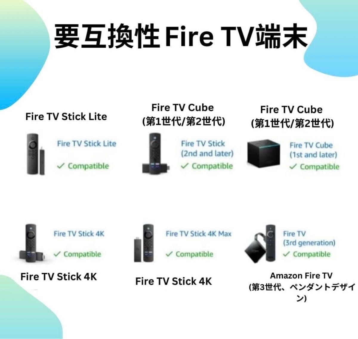 Amazon Fire TV Stick Alexa対応音声認識リモコン（第3）