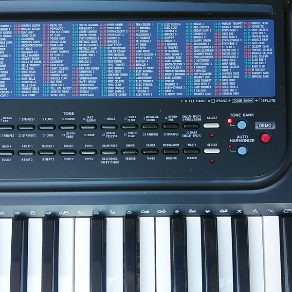 CASIO 61 key keyboard TONE BANK CT-637 Casio electron keyboard 