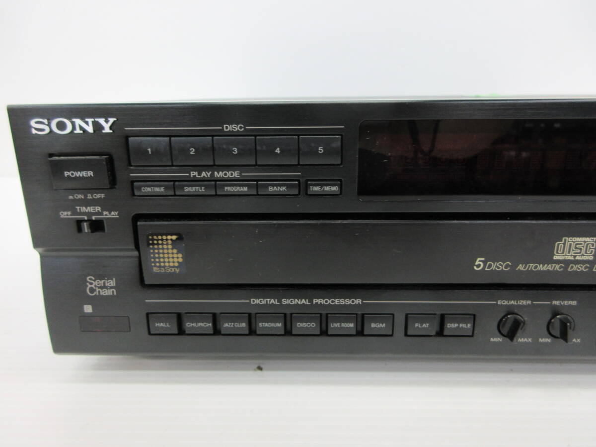 .*SONY/ Roo let type 5CD changer CDP-C715/ electrification only verification / operation not yet verification *ZK 4.26-327