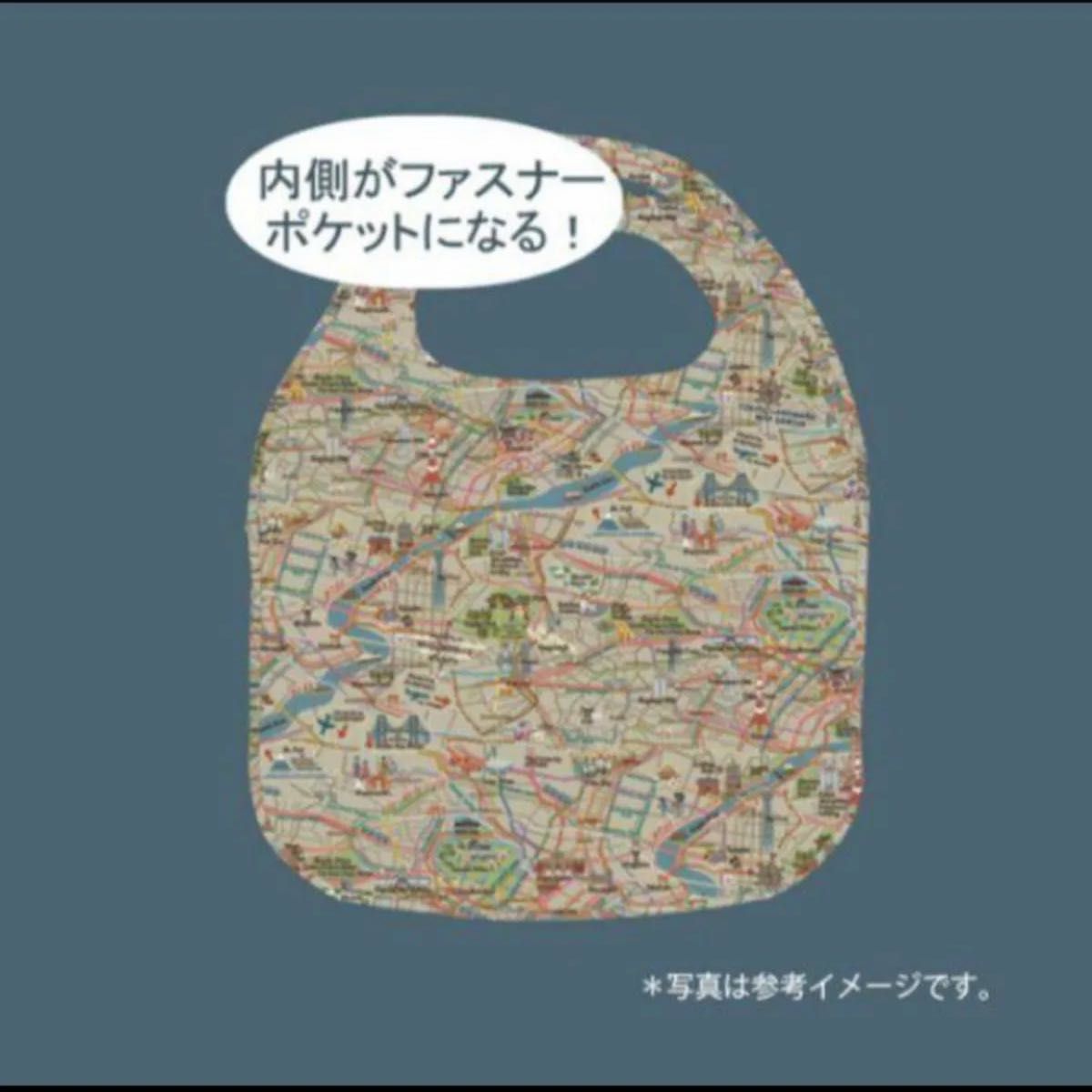 東京の名所の地図のエコバッグ