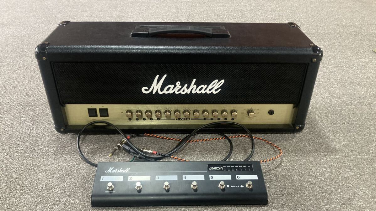 送料込み　Marshall JMD:1マーシャル ヘッドアンプ ギターアンプ 真空管　フットスイッチ付属_画像1