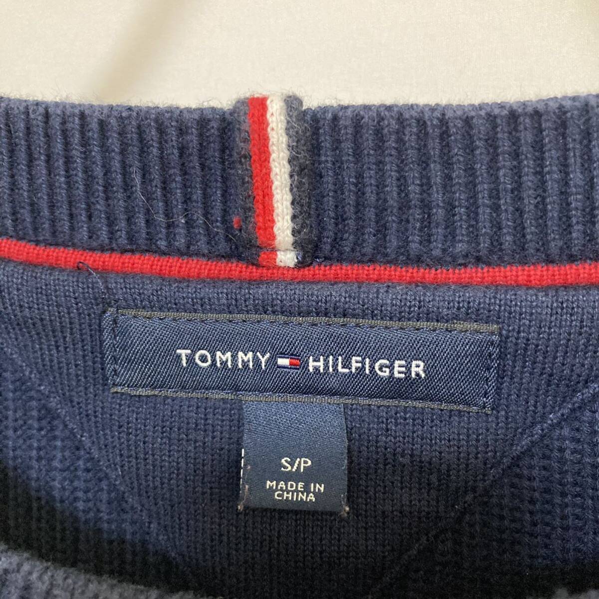 TOMMY HILFIGER トミーヒルフィガー　スウェット　トレーナー　メンズ　古着　1円〜_画像2